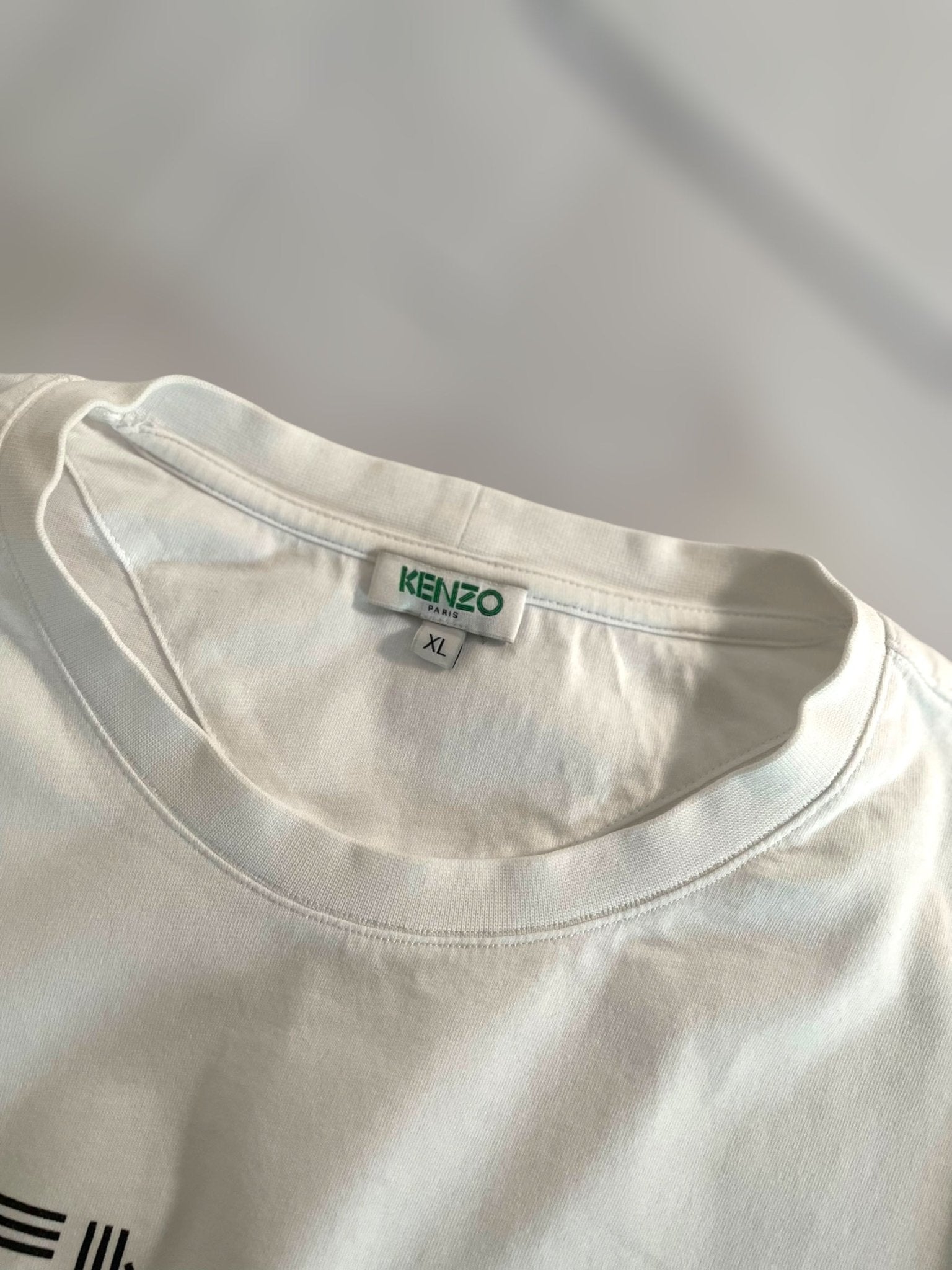 Camiseta algodón KENZO - CONEJO BLANCO VINTAGE