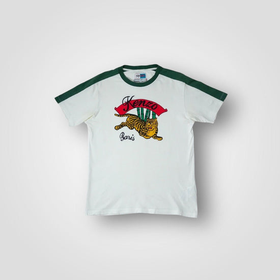 Camiseta Kenzo estampado tigre Memento collection - CONEJO BLANCO VINTAGE