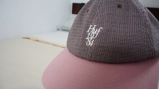 Gorra HUF estampado cuadros - CONEJO BLANCO VINTAGE