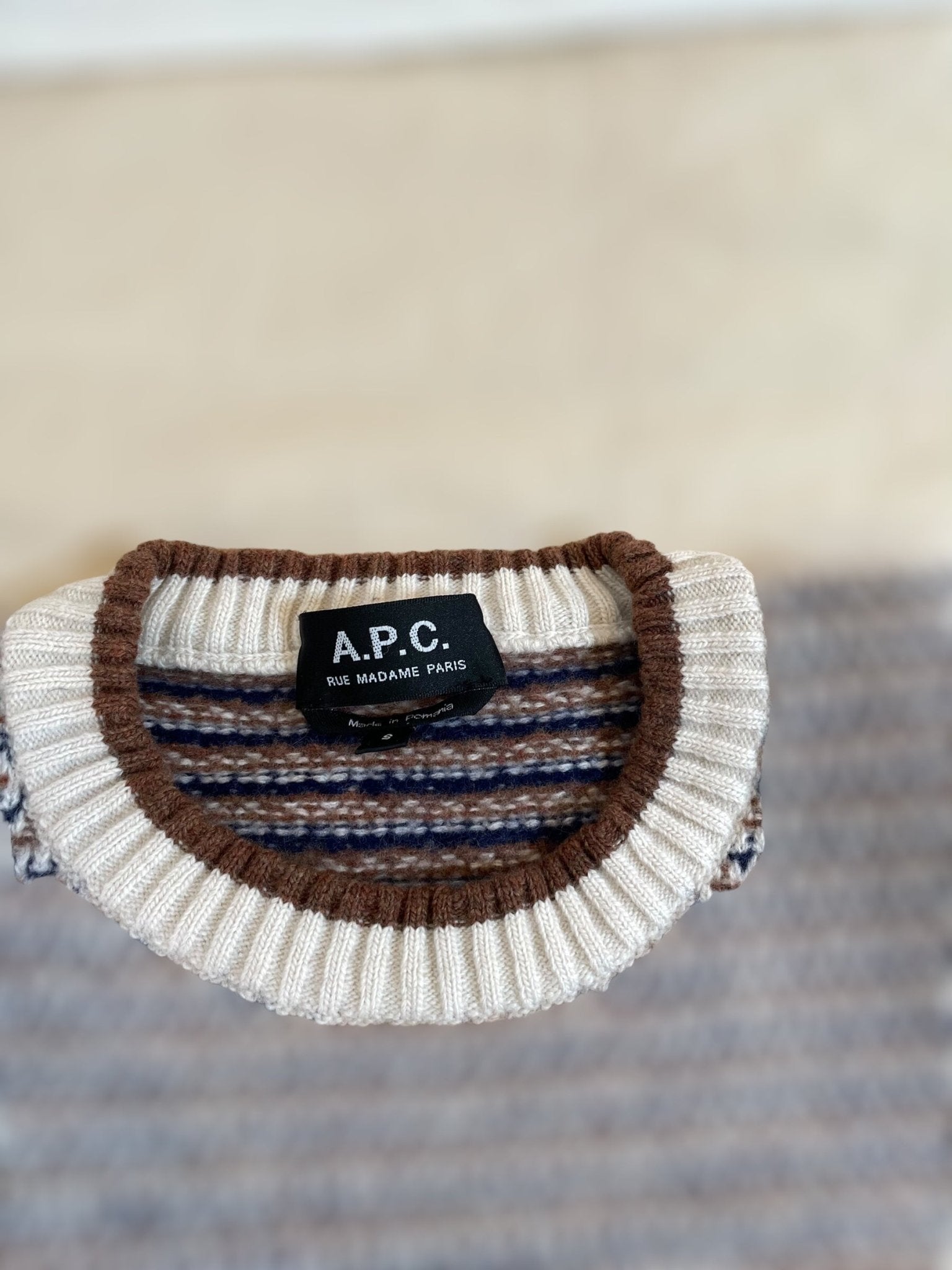 JERSEY APC DE ALGODÓN - CONEJO BLANCO VINTAGE